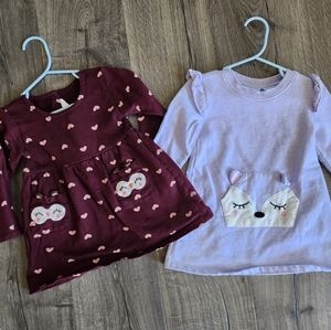 Set of girls dresses